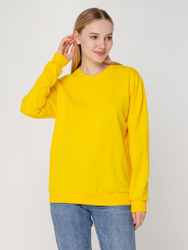 Толстовка Unit Toima, желтая арт.6896.80