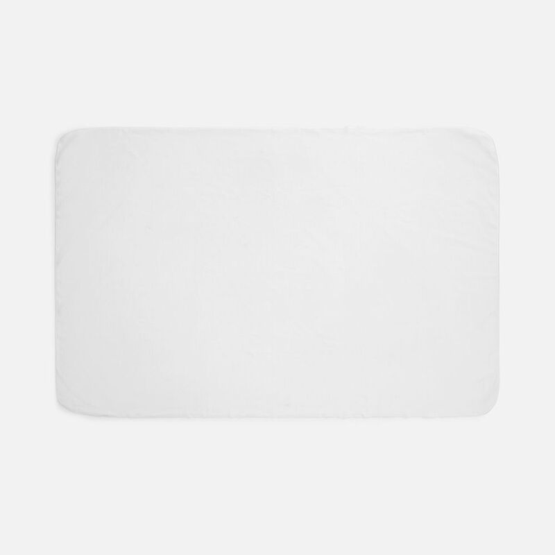 Флисовый плед Warm&Peace, белый арт.7669.60