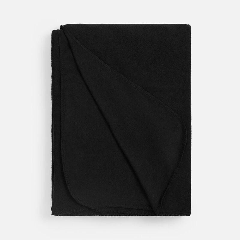 Флисовый плед Warm&Peace, черный арт.7669.30