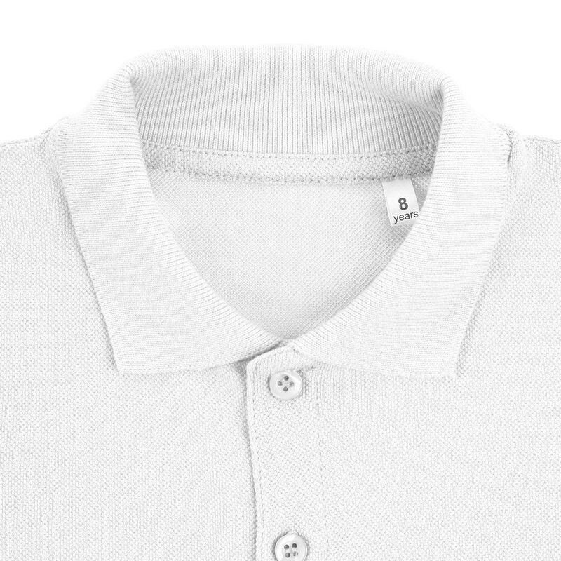 Рубашка поло детская Virma Kids, белая арт.11575.60