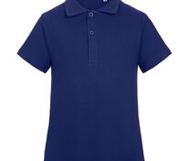 Рубашка поло детская Virma Kids, темно-синяя арт.11575.40