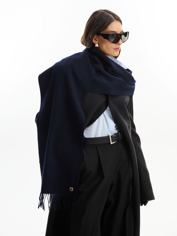 Шарф Graceful, синий арт.15897.40