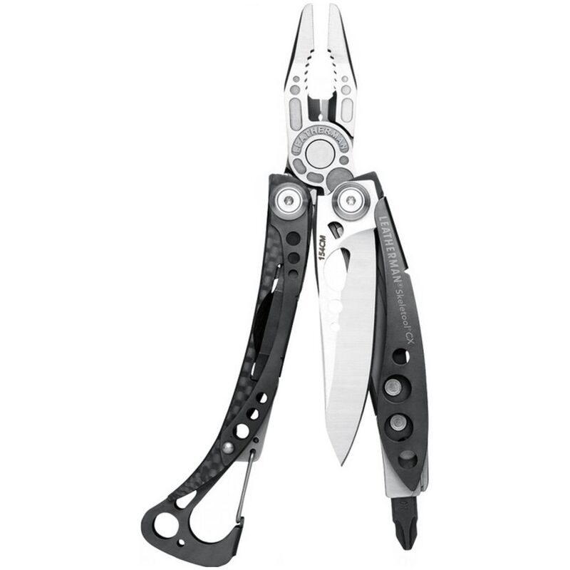 Мультитул Skeletool CX, стальной с черным арт.10846.13