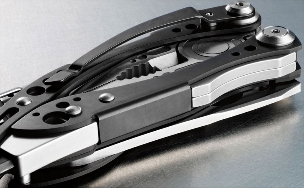 Мультитул Skeletool CX, стальной с черным арт.10846.13