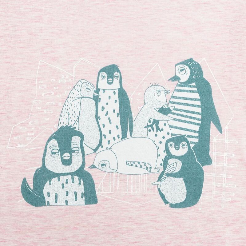 Футболка Ping Win, розовый меланж арт.71918.15