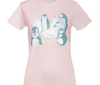 Футболка Ping Win, розовый меланж арт.71918.15