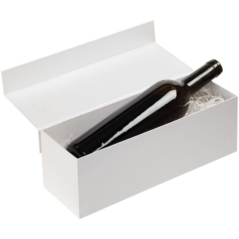 Коробка под бутылку Color Jacket, белая арт.12023.60