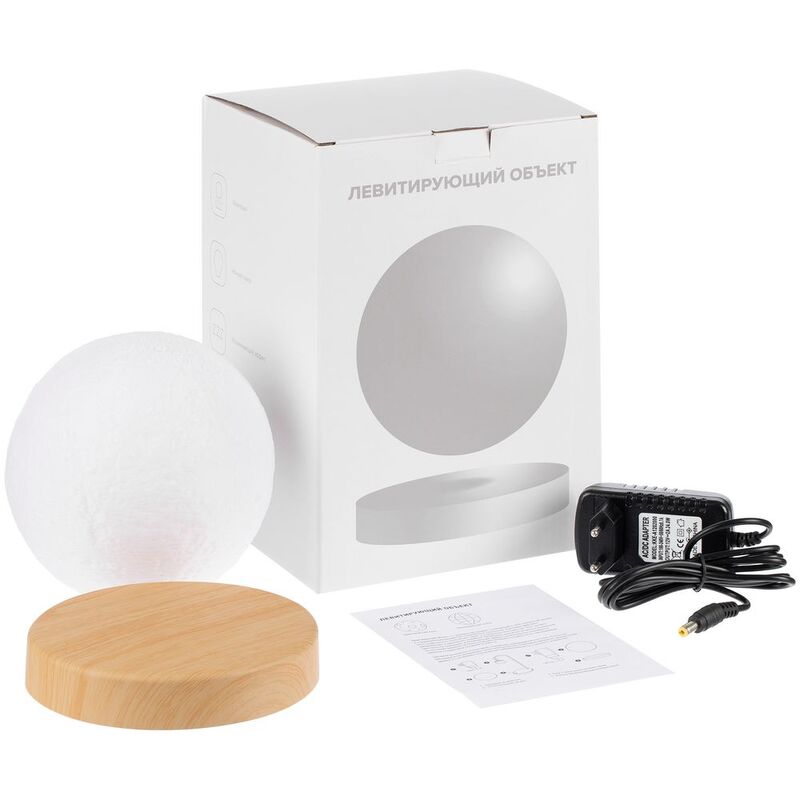 Левитирующая луна MoonFlight с пластиковой подставкой арт.10862.01