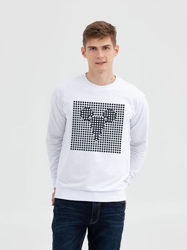 Свитшот Optical Mouse, белый арт.71932.60