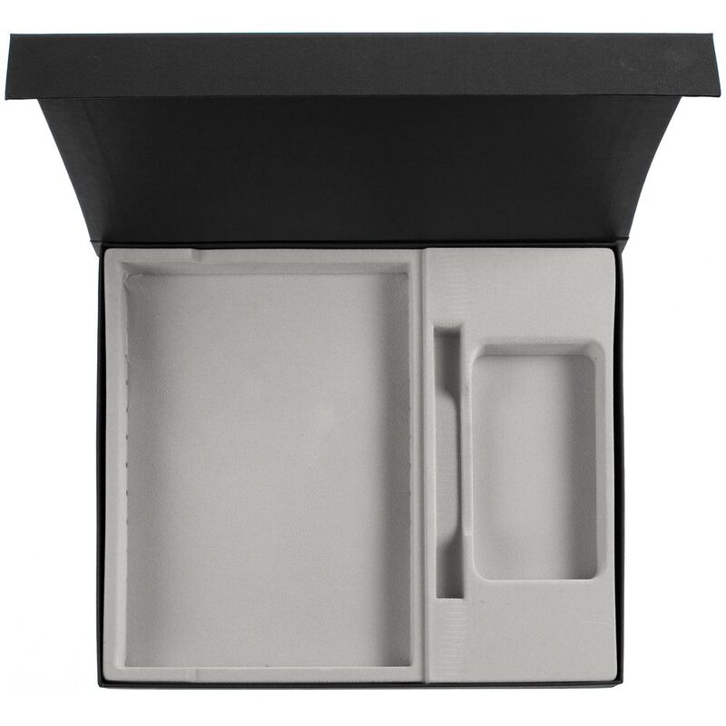 Коробка Daily под ежедневник, аккумулятор и ручку, черная арт.12054.30