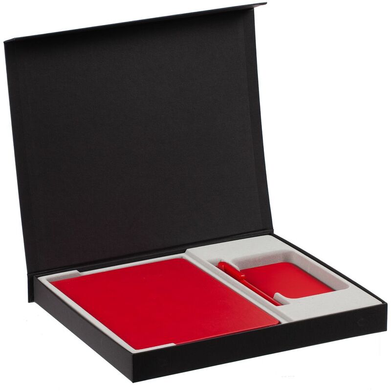 Коробка Daily под ежедневник, аккумулятор и ручку, черная арт.12054.30