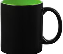 Кружка-хамелеон On Display, матовая, черная с зеленым арт.10869.90
