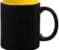 Кружка-хамелеон On Display, матовая, черная с желтым арт.10869.80