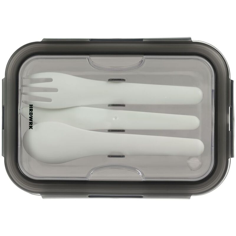 Ланчбокс Hard Work, серый арт.10872.10