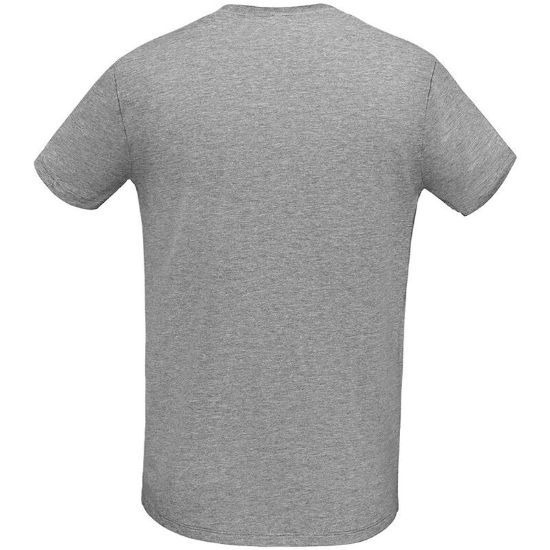 Футболка мужская NosoRock, серый меланж арт.70327.11