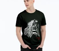 Футболка мужская &laquo;Арт-рокстар. Kiss Me&raquo;, черная арт.70358.30