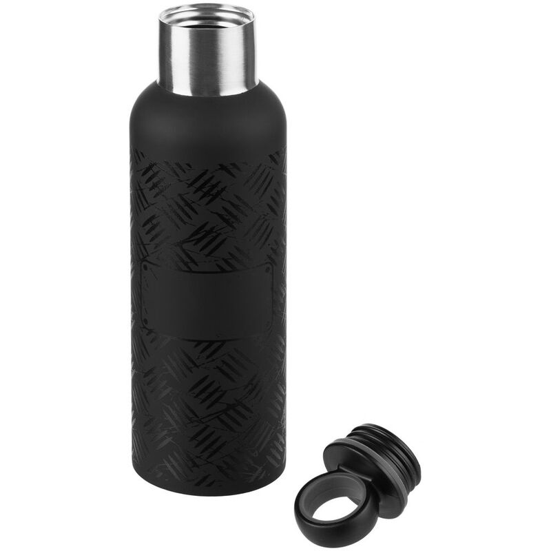 Термобутылка Hard Work Black, черная арт.70543.30