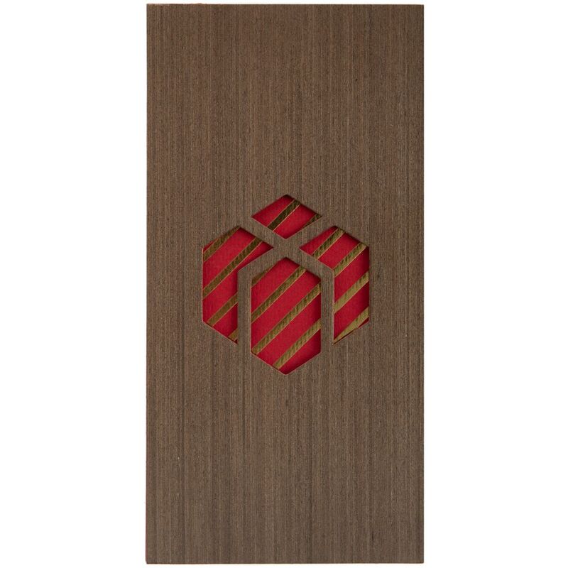 Открытка Season's Greetings, с изображением подарка арт.11584.03