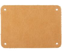 Лейбл кожаный Beta, XL, бежевый арт.13944.12