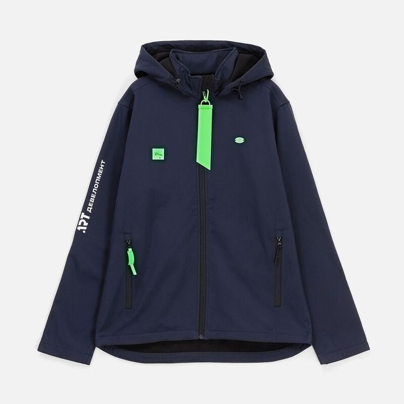 Куртка софтшелл женская Race Women темно-синяя арт.01194319