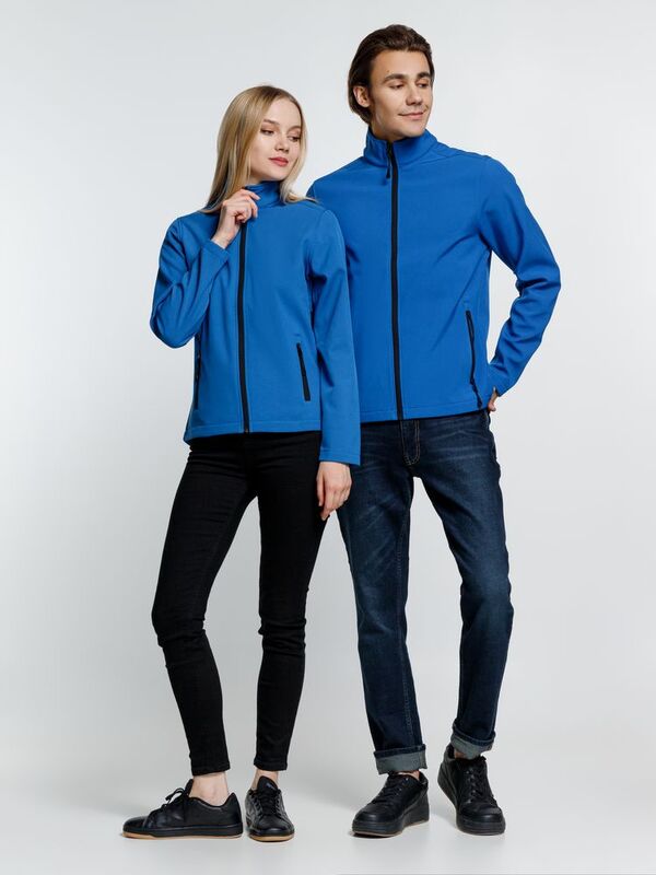 Куртка софтшелл мужская Race Men ярко-синяя (royal) арт.01195241