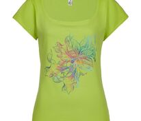 Футболка женская Vibrance, зеленое яблоко арт.70447.94