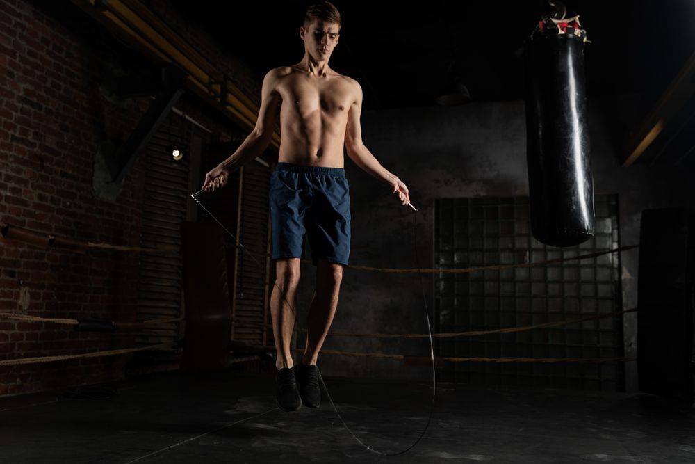 Скакалка Hard Work в мешочке арт.11924.10