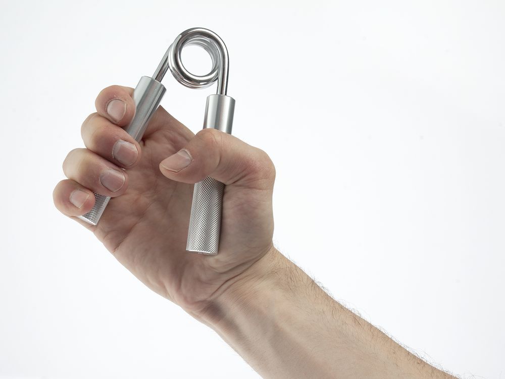 Эспандер Hard Work, серебристый арт.11925.10