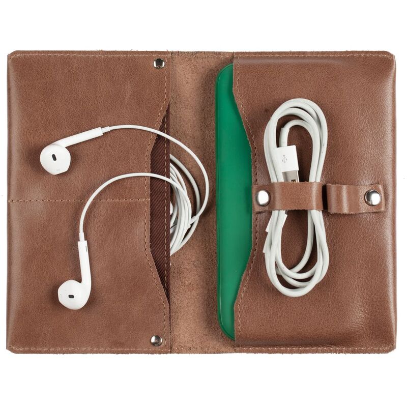 Органайзер для зарядных устройств Apache, коричневый (какао) арт.13443.59