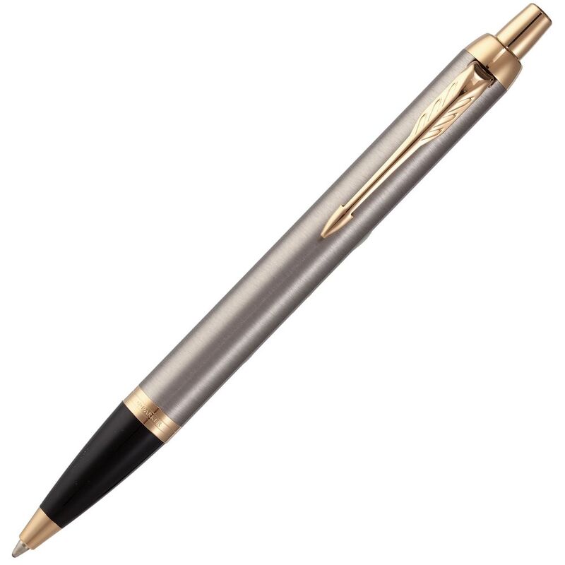 Ручка шариковая Parker IM Core K321 Brushed Metal GT M арт.11930