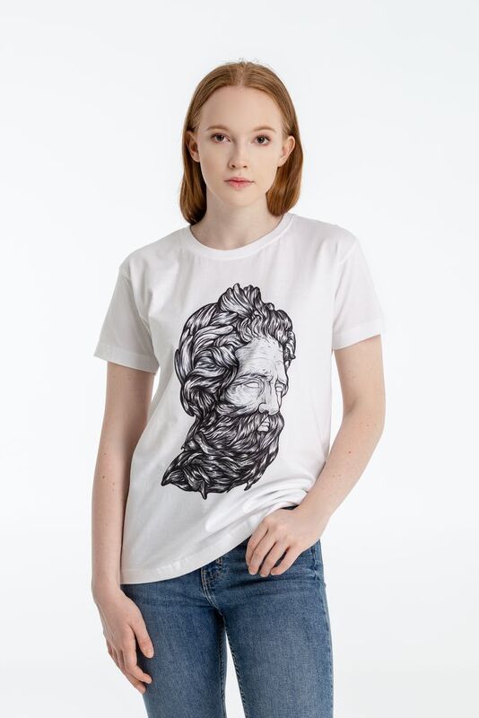 Футболка Tattoo, белая арт.70483.60