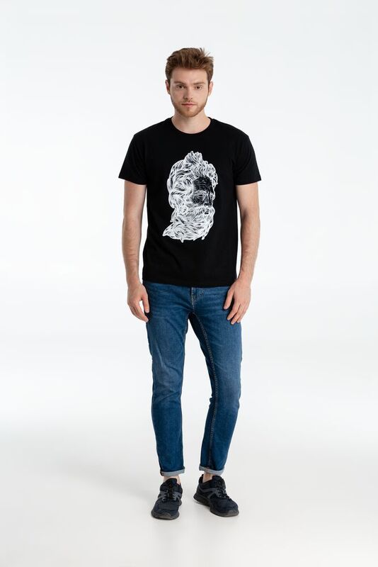 Футболка Tattoo Inverted, черная арт.70484.30