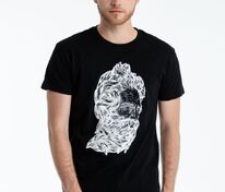 Футболка Tattoo Inverted, черная арт.70484.30