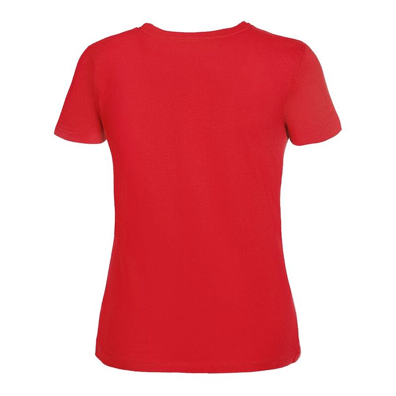 Футболка женская Carmen and Carwoman, красная арт.70410.50