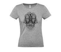 Футболка женская &laquo;Антиква А&raquo;, серый меланж арт.70433.11