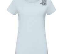 Футболка женская &laquo;Женщина хорошеет&raquo;, голубая арт.70443.14