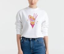 Толстовка &laquo;Осака. Каммихин&raquo;, белая арт.70461.60