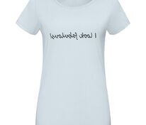 Футболка женская I Look Fabulous, голубая арт.70531.14