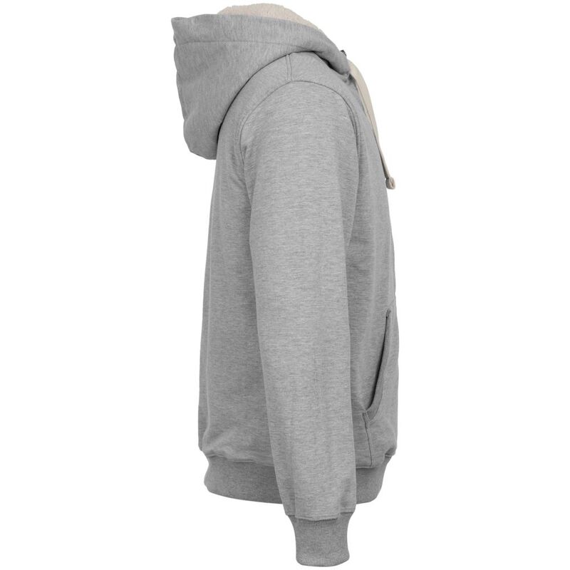 Толстовка на молнии Kulonga Sherpa, серый меланж арт.11464.10