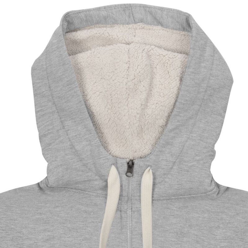 Толстовка на молнии Kulonga Sherpa, серый меланж арт.11464.10