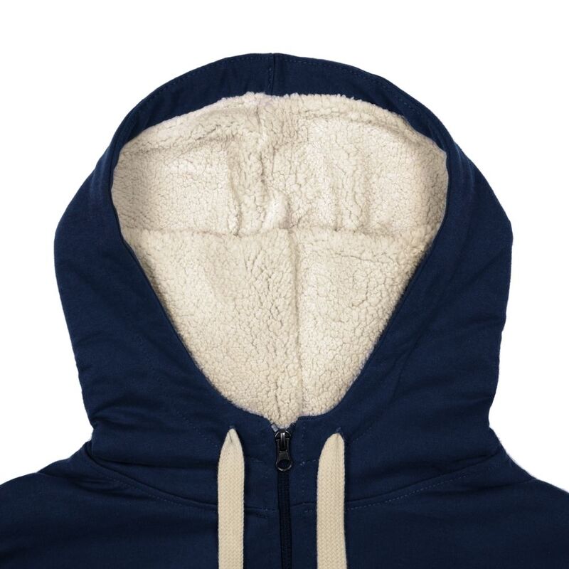 Толстовка на молнии Kulonga Sherpa, темно-синяя арт.11464.40