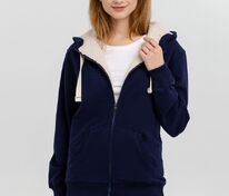 Толстовка на молнии Kulonga Sherpa, темно-синяя арт.11464.40