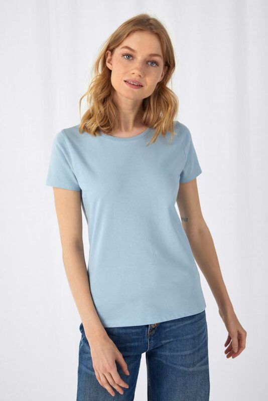 Футболка женская E150 Inspire (Organic), темно-синяя арт.TW02B006