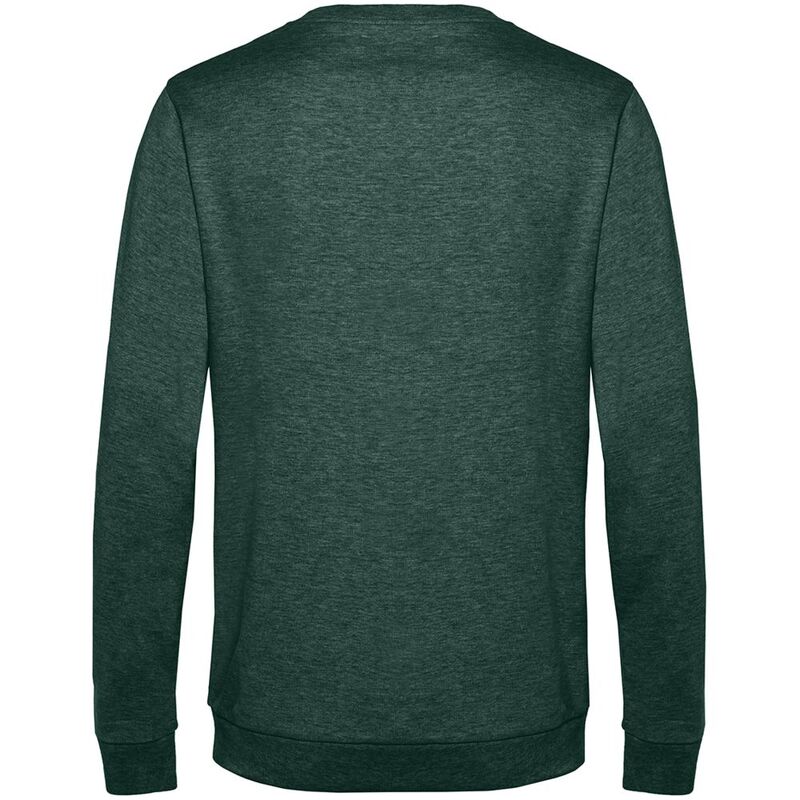 Свитшот унисекс Set In, темно-зеленый меланж арт.WU01W618