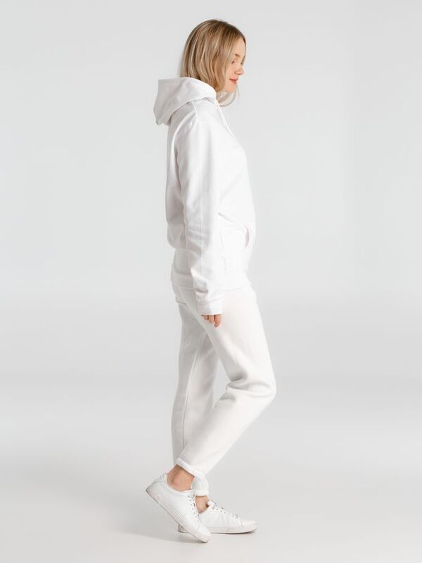 Толстовка с капюшоном унисекс Hoodie, белая арт.WU03W001