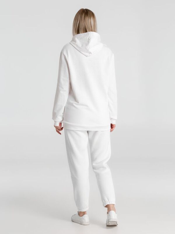 Толстовка с капюшоном унисекс Hoodie, белая арт.WU03W001