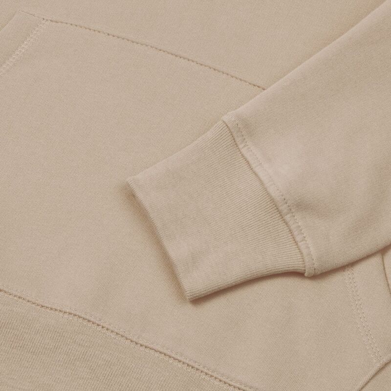 Толстовка с капюшоном унисекс Hoodie, бежевая арт.WU03W123