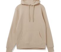 Толстовка с капюшоном унисекс Hoodie, бежевая арт.WU03W123