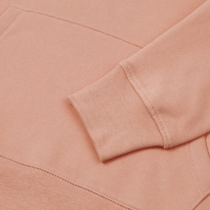 Толстовка с капюшоном унисекс Hoodie, бежевая (nude) арт.WU03W307