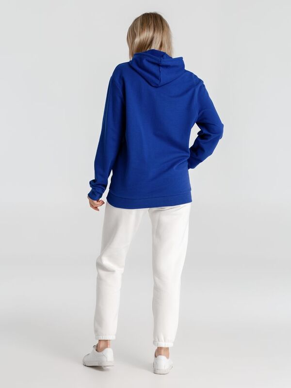 Толстовка с капюшоном унисекс Hoodie, ярко-синяя арт.WU03W453